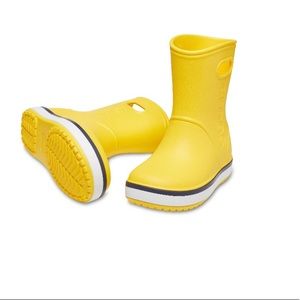 Crocs unisex crocband rain boots